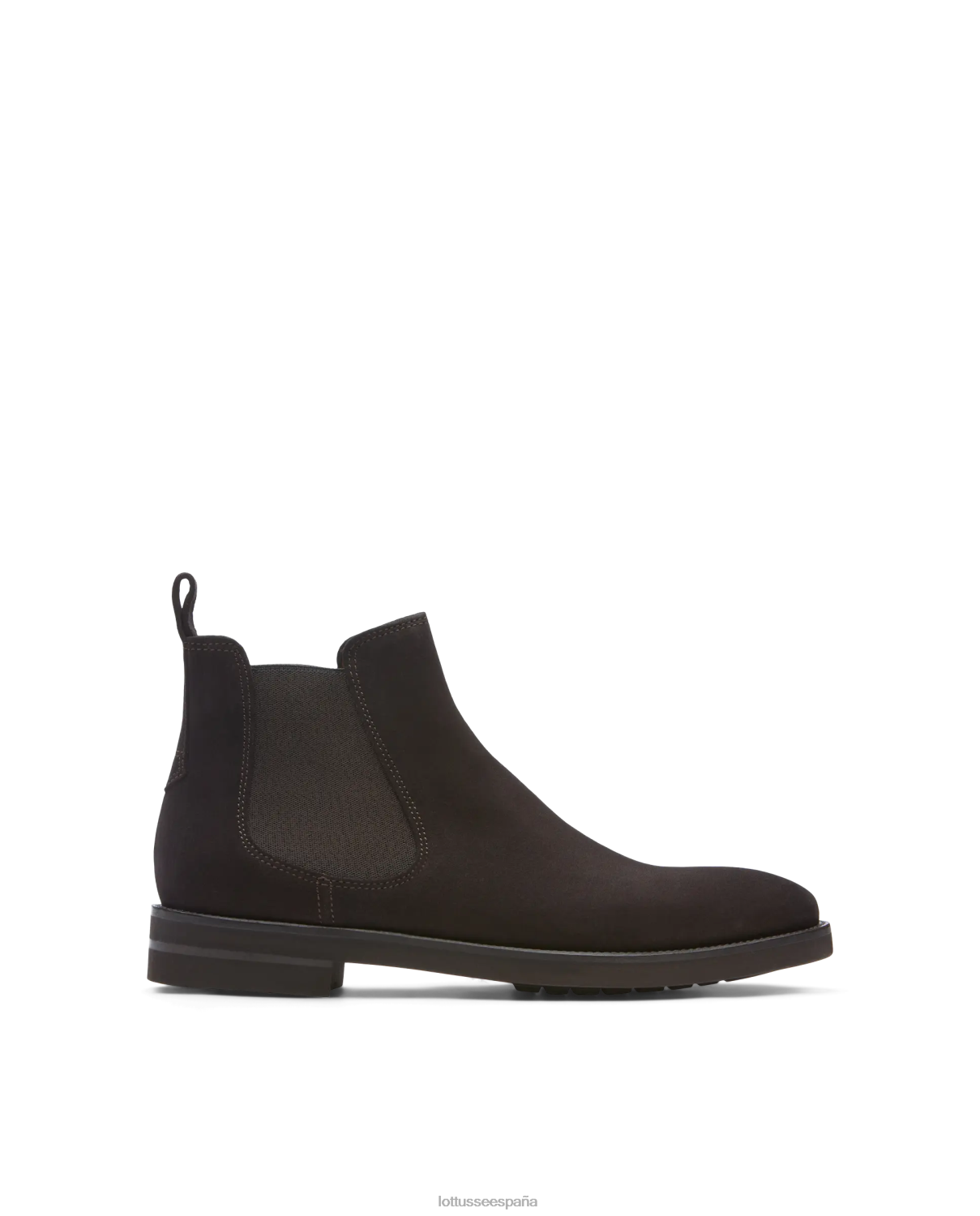 Lottusse botas holborn de gamuza moca hombres calzado V40NX18