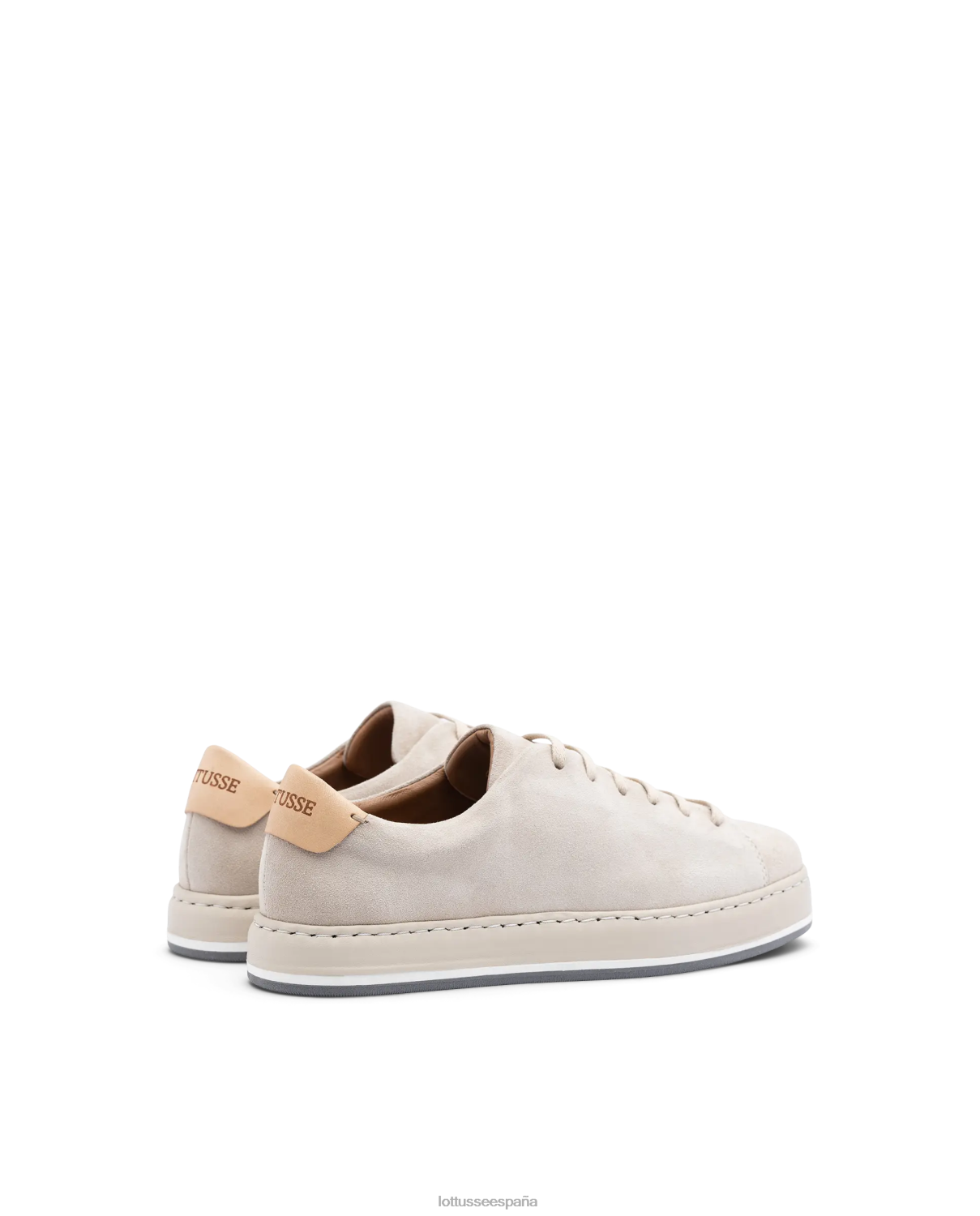 Lottusse zapatillas libby de gamuza beige mujer calzado V40NX307